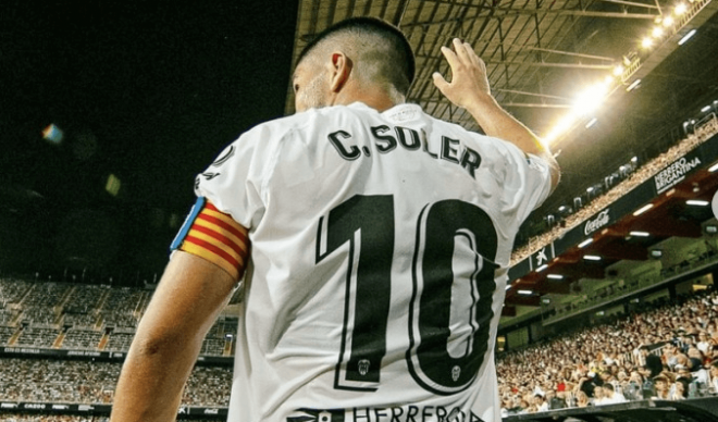 Carlos Soler, el último 10 del Valencia (Foto: VCF)