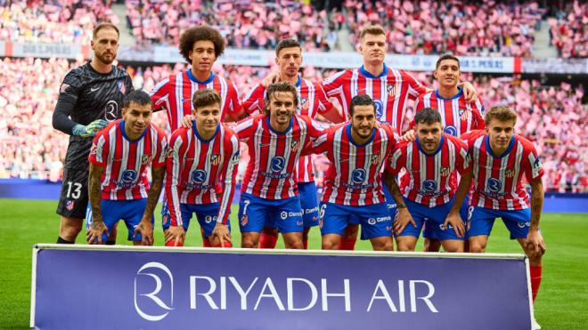 Once Inicial Atlético de Madrid ante el Leganés (foto: Cordon Press).