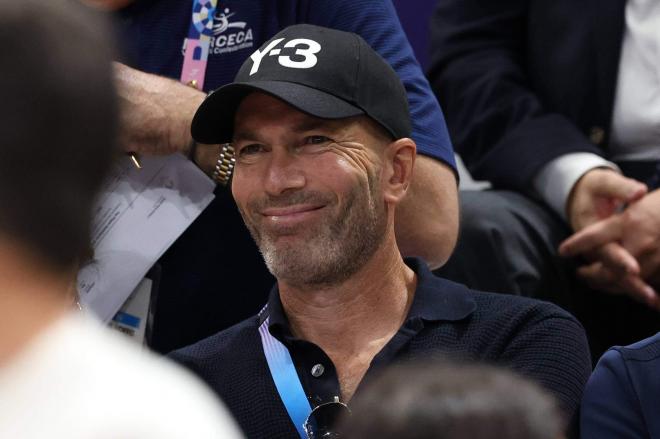 Zidane, en los Juegos Olímpicos de París (FOTO: Cordón Press).