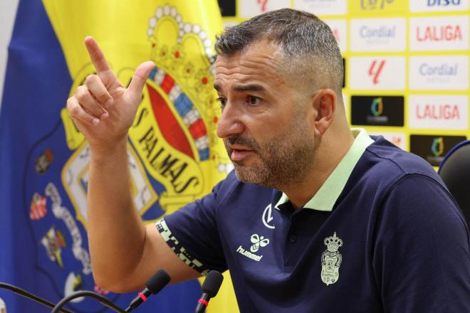 Diego Martínez. (Foto: UD Las Palmas)