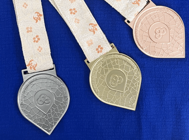 medallas del Maratón y Medio Maratón