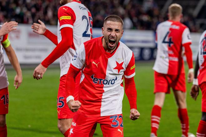 Temporada impecable del Slavia Praga, rival del Athletic Club en la UEFA Europa League, con una sola derrota en 17 partidos.