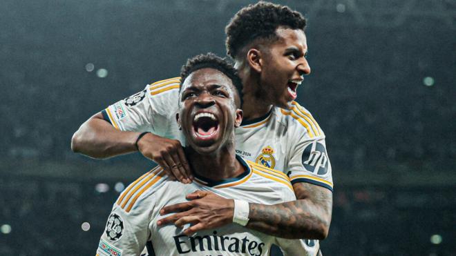 Vinicius y Rodrygo frente al Borussia Dortmund (Real Madrid)