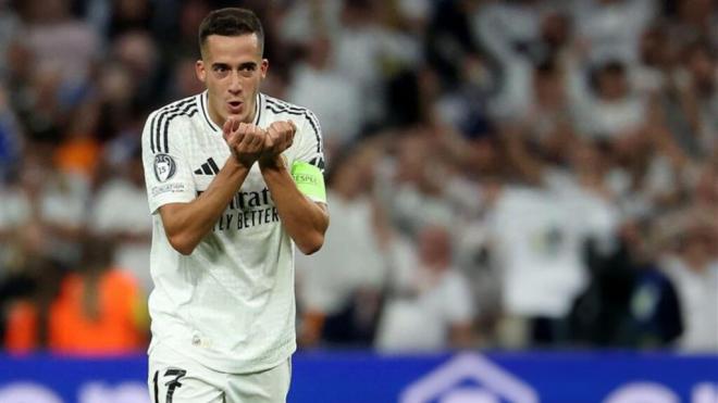 Lucas Vázquez celebró su gol con el Real Madrid a lo Sergio Ramos.