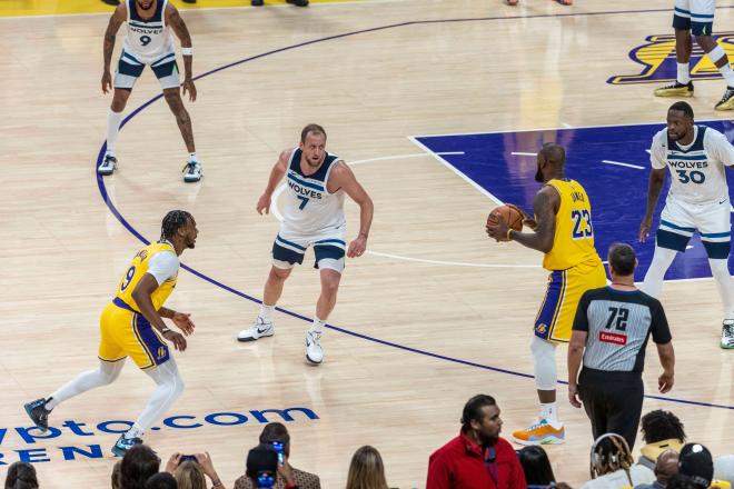 LeBroin James y Bronny James, juntos en la NBA (Fuente: Cordon Press)