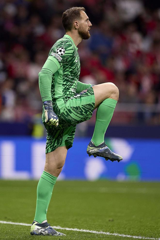 Jan Oblak en su partido ante el Lille (Cordon Press)