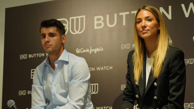 Alice Campello y Álvaro Morata en un evento (Cordon Press)