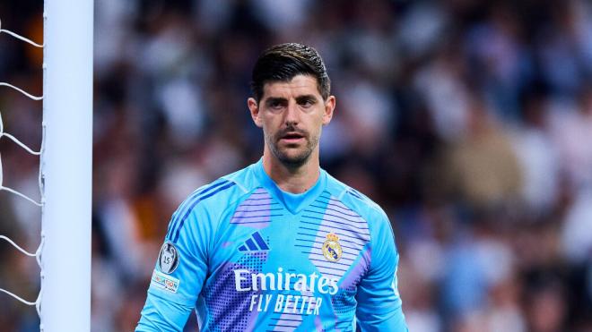 Courtois en el partido de Champions con el Madrid (Cordon Press)