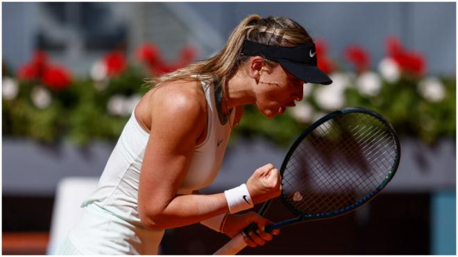 Paula Badosa durante el Mutua Madrid Open 2024. (Fuente: Europa Press)