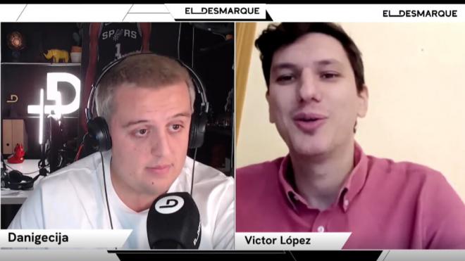 El psicólogo Víctor López sobre ser de dos equipos en el canal de Twitch de ElDesmarque