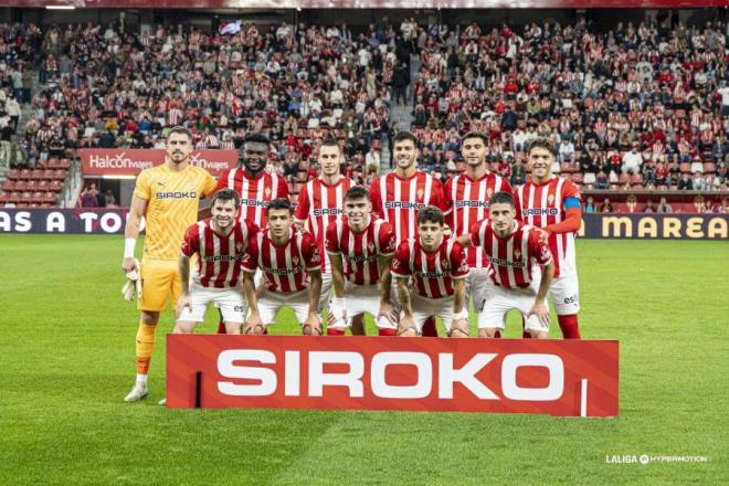 El once del Sporting hace dos jornadas (Foto: LALIGA).