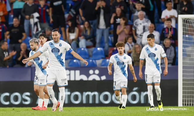 Gol del Levante ante el Dépor (Foto: LALIGA).