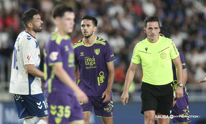 Nélson Monte, en el Tenerife - Málaga (Foto: LALIGA).