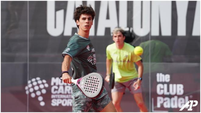 Peirón y Sola pasan a cuartos de final tras vencer a Guiral y Pineda. (Fuente: @A1PadelOfficial)