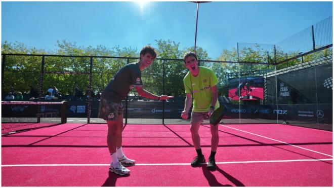 Peirón y Sola hacen historia y pasan a cuartos de final del Catalunya Open de A1 Pádel en su debut.(Fuente: @A1PadelOfficial)