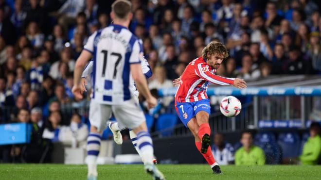 Griezmann contra la Real Sociedad (Europa Press)