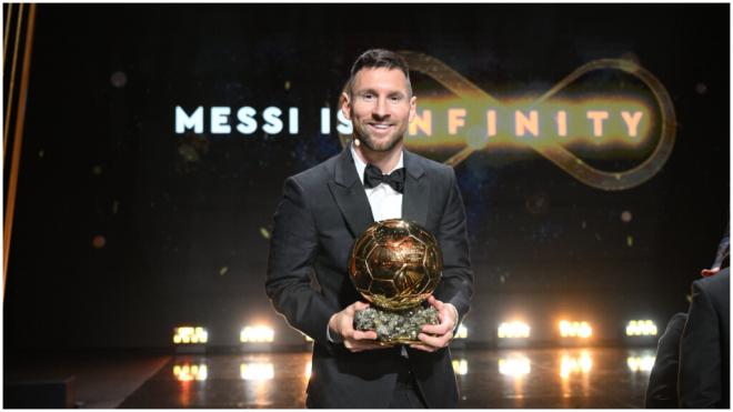 Leo Messi consigue su octavo Balón de Oro en 2023. (Fuente: Europa Press)