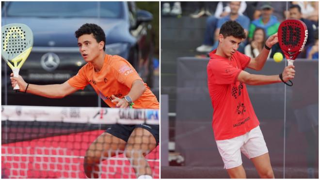 Juan “Coquito” Zamora y Mariano González, conocidos como Los Niños, pasan a cuartos de finales del Catalunya Open tras vencer a Puppo y Maldonado. (Fuente: @A1PadelOfficial)