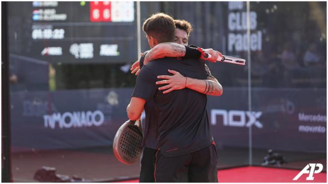 Abud y Allemandi pasan a cuartos de finales del Catalunya Open tras vencer a Goñi y Ramos. (Fuente: @A1PadelOfficial)