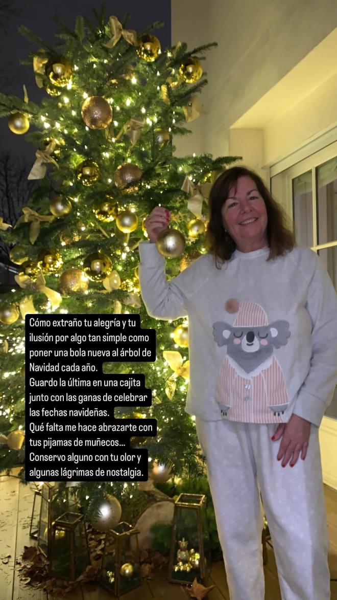 Joana Sanz le dedica unas palabras a su madre (Instgram: @joanasanz)