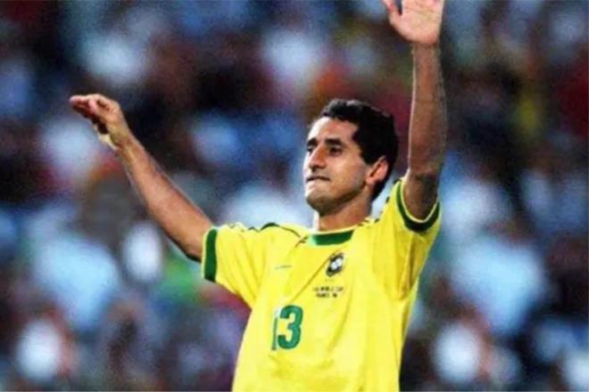 Zé Carlos, en el Mundial del 98' con Brasil (Foto: CBF).