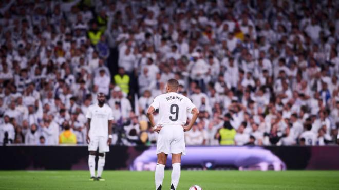 Kylian Mbappé durante El Clásico (Foto: Cordon Press)