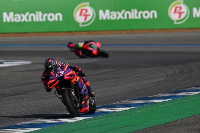 Jorge Martín, en el GP de Tailandia (Foto: Cordon Press).