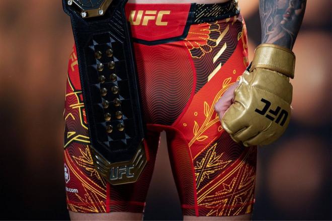 El pantalón que llevará Ilia Topuria contra Max Holloway (Foto: UFC).