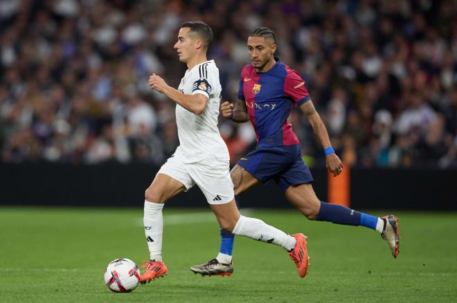 Lucas Vázquez en el Clásico (Cordon Press)