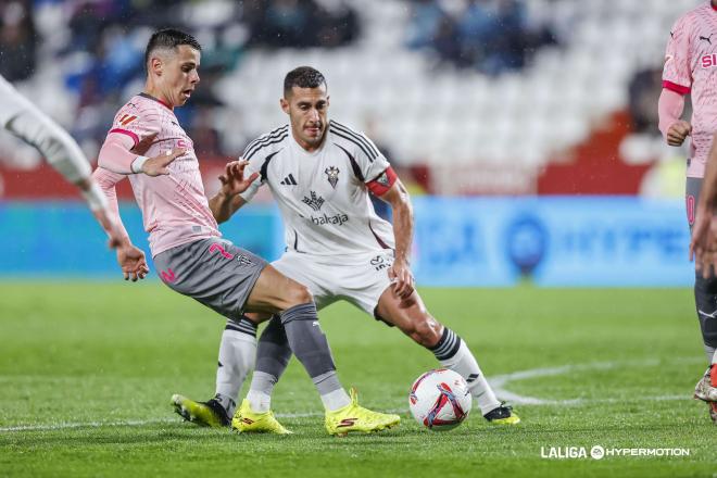 Lance del Albacete - Sporting (Foto: LALIGA).