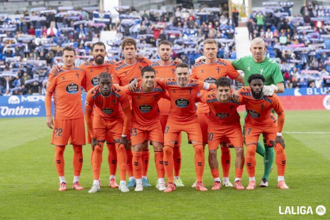 Once titular ante el CD Leganés (Foto: LaLiga).