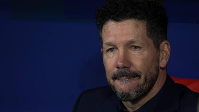 Simeone con el Atlético de Madrid (Foto: Cordon Press)