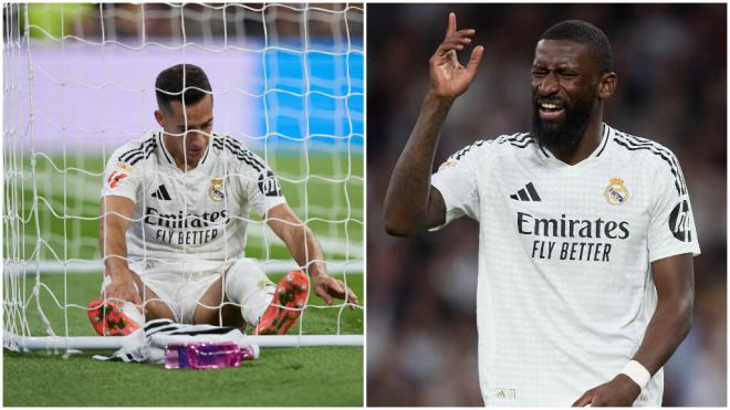 Lucas Vázquez y Rüdiger en el Clásico (Cordon Press)