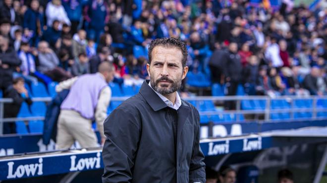 Rubén Baraja, ante el Getafe CF (Foto: Valencia CF).