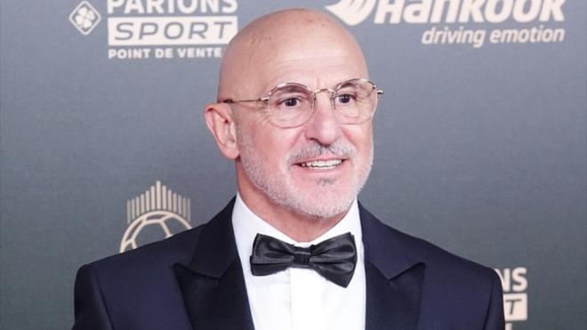 Luis de la Fuente en el photocall del Balón de Oro 2024 (Foto: Europa Press)