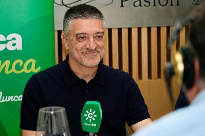 García Pimienta, en Canal Sur Radio (Foto: SFC).