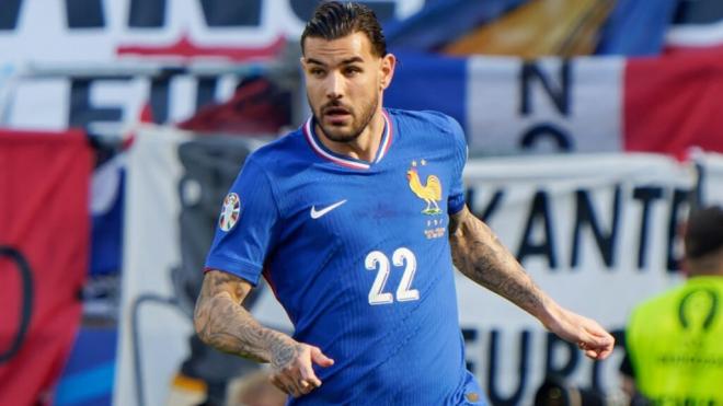 Theo Hernández, en un partido con Francia en la Eurocopa 2024 (Foto: Europa Press)