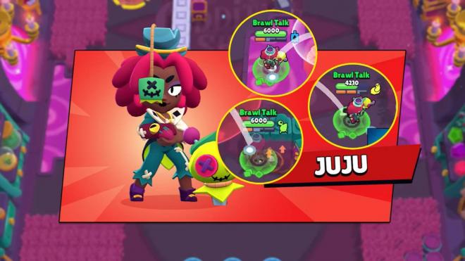 Juju, la reina de los elementos en Brawl Stars