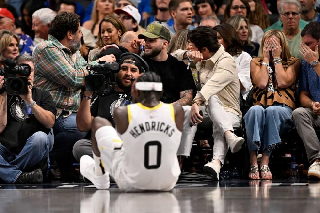 Taylor Hendricks se lesiona en un partido de Utah Jazz (Foto: Cordon Press).