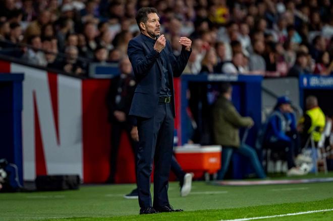 Simeone en el Metropolitano (Cordon Press)