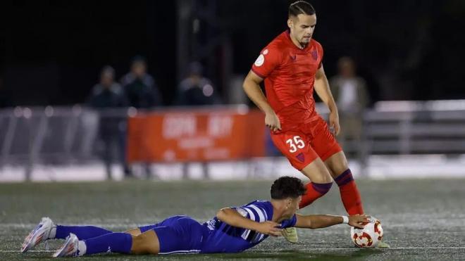 Ramón Martínez, en el Las Rozas-Sevilla (Foto: EFE).