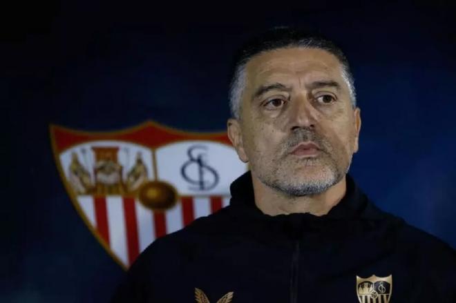 García Pimienta, en el partido ante Las Rozas (Foto: EFE).