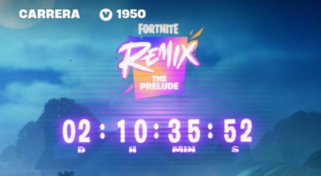 Fortnite OG Remix ya tiene cuenta atrás en Fortnite para su evento