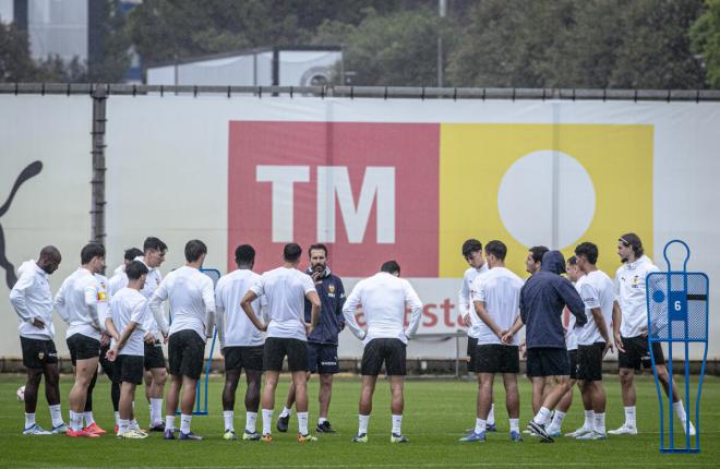 Entrenamiento del martes (Foto: Valencia CF).