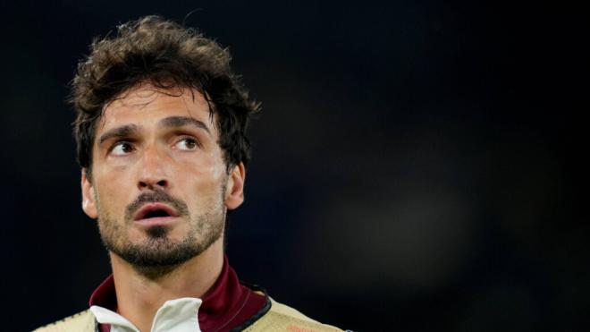 Mats Hummels antes de un partido con la Roma (Fuente: Cordon Press)