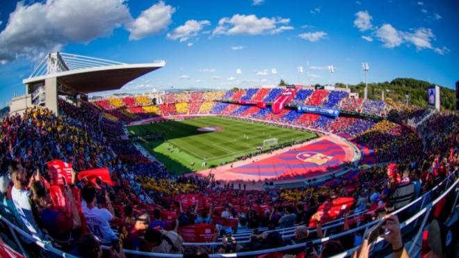 El Estadio Olímpico de Montjuic (Fuente: FCb)