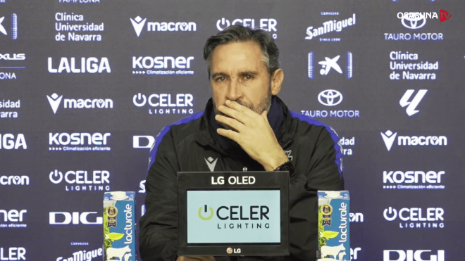 Vicente Moreno, entrenador de Osasuna (FOTO: CA Osasuna).