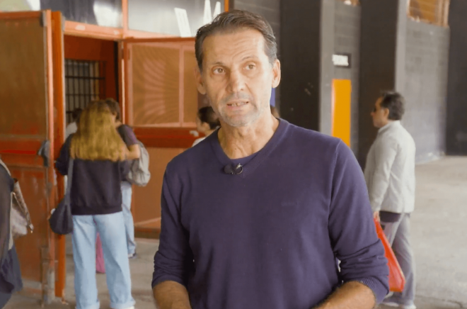 Fernando Giner en Mestalla