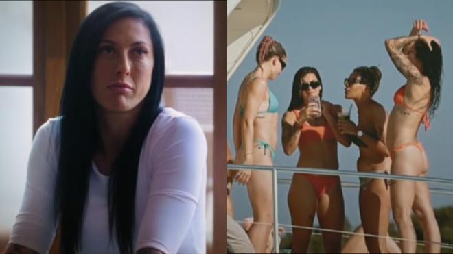 Jenni Hermoso y la fiesta en Ibiza, en 'Se Acabó' (Netflix)