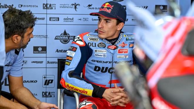 Marc Márquez, en las pruebas de Sepang (Cordon Press)